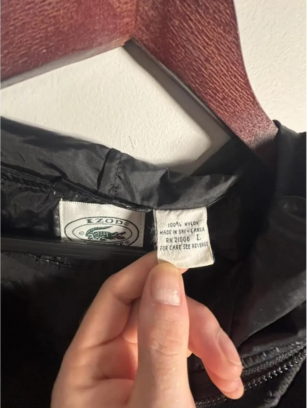 Lacoste Men's Black Jacket